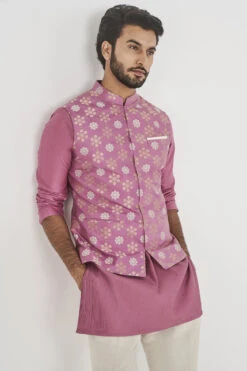 Aayansh Bandi - Lilac -Anita Dongre ADMEN F22B17BS Lilac 4