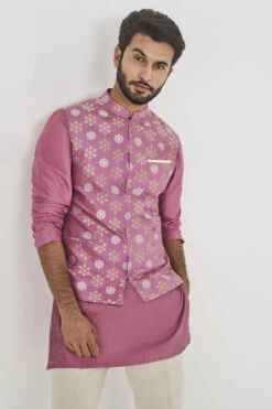 Aayansh Bandi - Lilac -Anita Dongre ADMEN F22B17BS Lilac 5