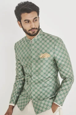 Mir Bandhgala - Sage Green -Anita Dongre ADMens F22J1BS Sage20Green 6