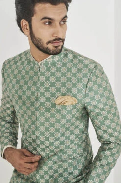 Mir Bandhgala - Sage Green -Anita Dongre ADMens F22J1BS Sage20Green 7