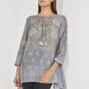 Kasia Top - Grey 1 Kasia Top - Grey -Anita Dongre AD 20F22MA212 Grey 1