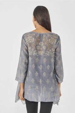 Kasia Top - Grey -Anita Dongre AD 20F22MA212 Grey 3
