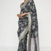Meha Benarasi Saree - Black