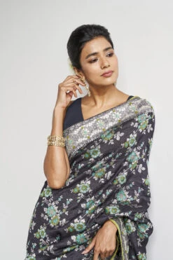 Meha Benarasi Saree - Black -Anita Dongre AD BSR26 BLACK 5