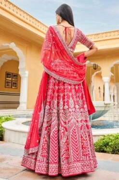 Mythili Lehenga Set-Berry Sorbet -Anita Dongre AD F21R4 BerrySorbet 3