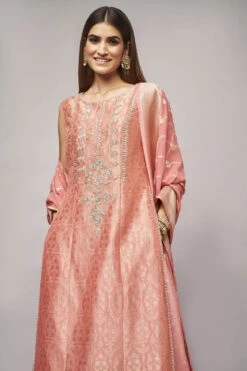 Vaishi Sharara Set-Blush -Anita Dongre AD F21S36A Blush 4