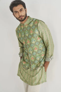 Avyukt Bandi - Sage Green -Anita Dongre AD F22B10RS Sage20green 4