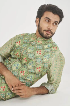 Avyukt Bandi - Sage Green -Anita Dongre AD F22B10RS Sage20green 5