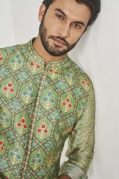 Avyukt Bandi - Sage Green -Anita Dongre AD F22B10RS Sage20green 6