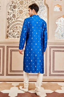 Nirved Nehru Jacket - Navy -Anita Dongre AD F22B16BS navy 6