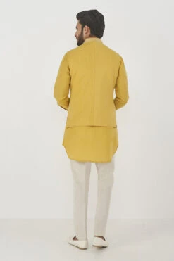 Aadam Bandi-Yellow -Anita Dongre AD F22B18CL yellow 3