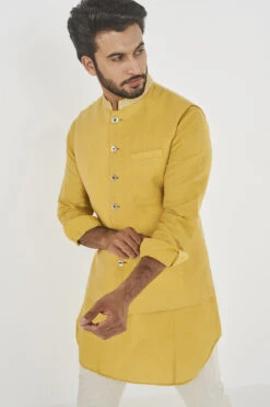 Aadam Bandi-Yellow -Anita Dongre AD F22B18CL yellow 5
