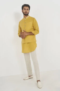 Aadam Bandi-Yellow -Anita Dongre AD F22B18CL yellow 6