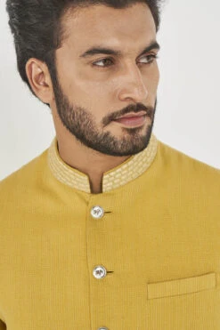 Aadam Bandi-Yellow -Anita Dongre AD F22B18CL yellow 7