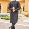 Aavyan Kurta - Black