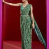 Phaedra Saree - Green -Anita Dongre AD F22MA153 GREEN 1
