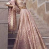 Aniq Lehenga Set - Blush -Anita Dongre AD F22R14 BLUSH