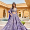 Aniq Lehenga Set - Blue -Anita Dongre AD F22R14​ Blue 2