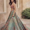 Iara Lehenga - Sage