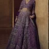 Gahina Lehenga-Purple 2 Gahina Lehenga-Purple -Anita Dongre AD F22R78​ Purple 1