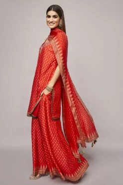 Nikhara Kurta Set - Red -Anita Dongre AD F22RM117​ Red 2