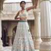 Dua Lehenga - Cream