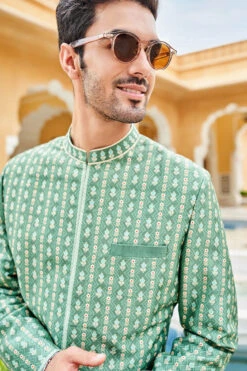 Elash Sherwani - Green -Anita Dongre AD F22SR2RSBS GRREN 3
