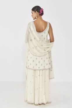 Elakshi Sharara Set - Ivory -Anita Dongre AD S22A10 Ivory 3