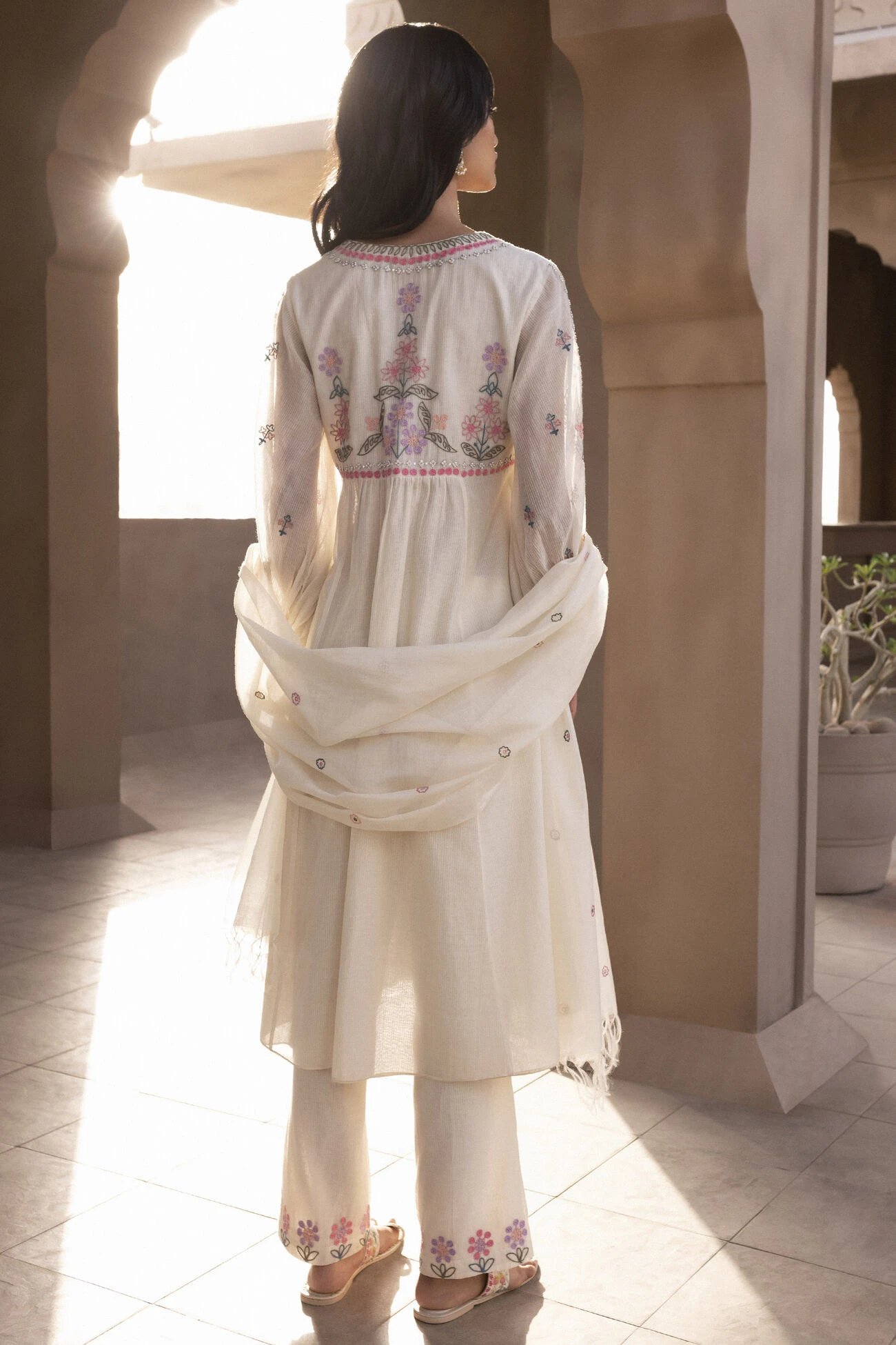 Natavia Kurta Set - Natural 5 Natavia Kurta Set - Natural - Image 3