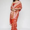 Nazaha Benarasi Saree - Orange -Anita Dongre BSR124 Orange 1