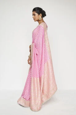 Ekisha Benarasi Saree - Pink -Anita Dongre BSR21 pink 3