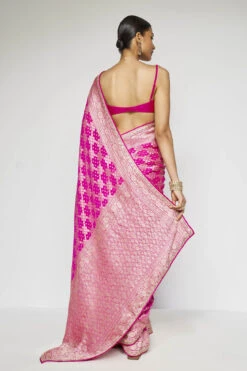 Gul Benarasi Saree - Pink -Anita Dongre BSR73 Pink 5