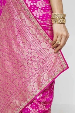 Gul Benarasi Saree - Pink -Anita Dongre BSR73 Pink 7