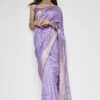 Briti Benarasi Saree - Lilac 1 Briti Benarasi Saree - Lilac -Anita Dongre BSR80 Lilac 1