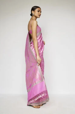 Madhusmita Benarasi Saree - Pink -Anita Dongre BSR84 Pink 2