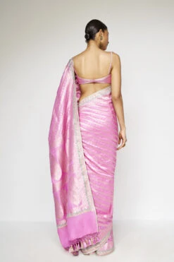 Madhusmita Benarasi Saree - Pink -Anita Dongre BSR84 Pink 3