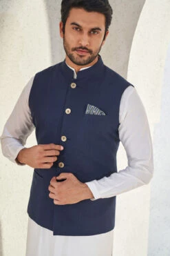 The Akshaj Bandi-Navy -Anita Dongre CRB20CLA navy blue 5