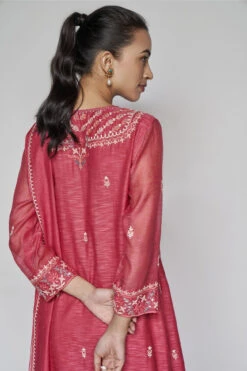 Dhara Suit Set - Raspberry -Anita Dongre F21GRP8RP Raspberry 5