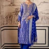 Hemani Kurta Set-Royal Blue