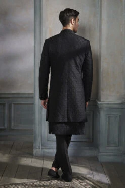 Dalir Sherwani – Black -Anita Dongre F21SR18RSBS Black 3