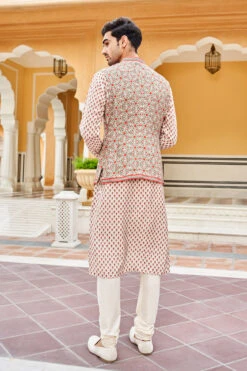 Chitaksh Nehru Jacket - Ivory -Anita Dongre F22B35RS IVORY 3