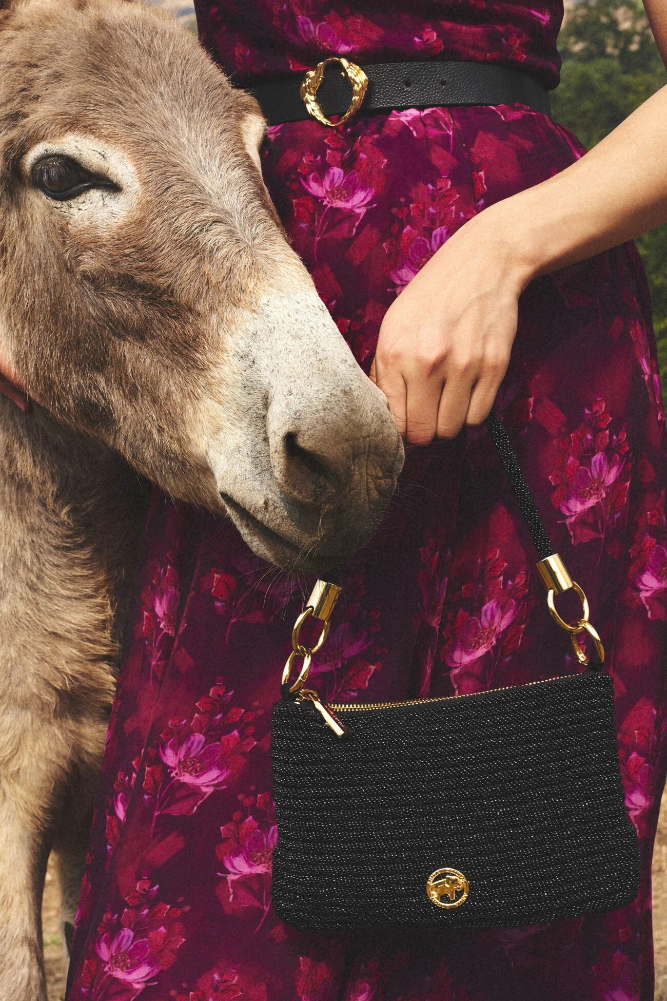 Nocturnal Black Glass Beaded Bag 4 Nocturnal Black Glass Beaded Bag - Image 2