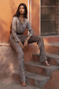 Jantar Mantar Coord Set - Taupe -Anita Dongre F22G702A​ TAUPE​ 8