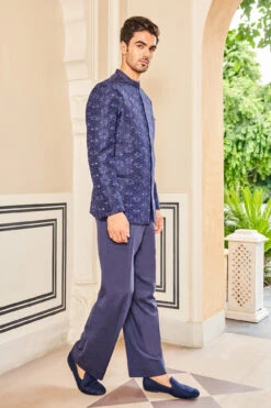 Morad Bandhgala-Navy -Anita Dongre F22J3RS Navy 3