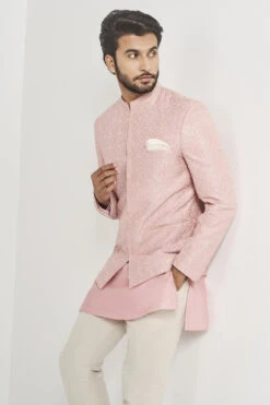 Zian Bandhgala-Pink -Anita Dongre F22J4RS Pink 4