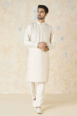 Adhikrit Kurta - White
