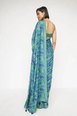Francesca Saree - Green 8 Francesca Saree - Green -Anita Dongre F22MA209M Green 3