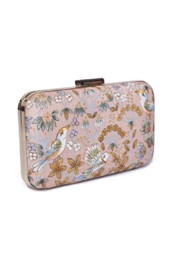 Pichhwai Clutch - Flamingo Pink -Anita Dongre F22PCLUTCH1 BLSH 2