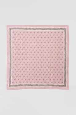 Baruni Pocket Square - Pink
