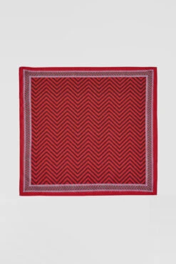 Ishit Pocket Square - Maroon